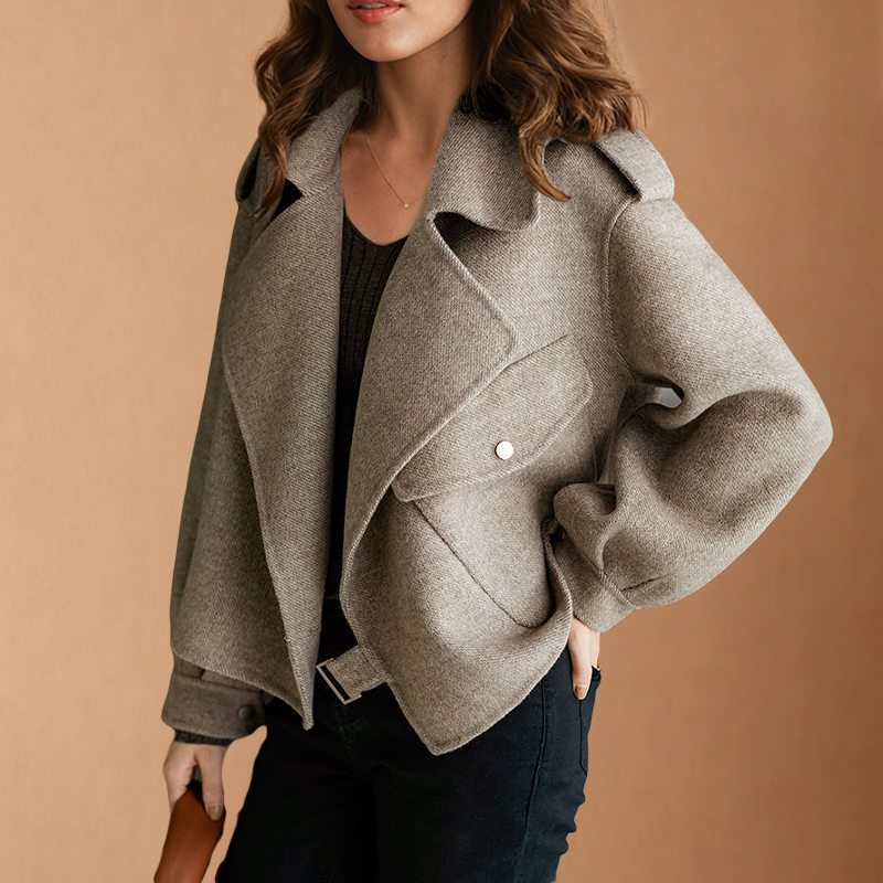 Women's Classic Wool Coat | Women | Timeless Tailored Winter Outerwear | Steven & Levon