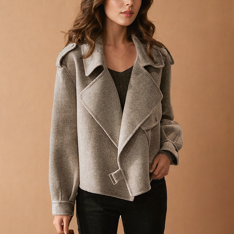 Women's Classic Wool Coat | Women | Timeless Tailored Winter Outerwear | Steven & Levon
