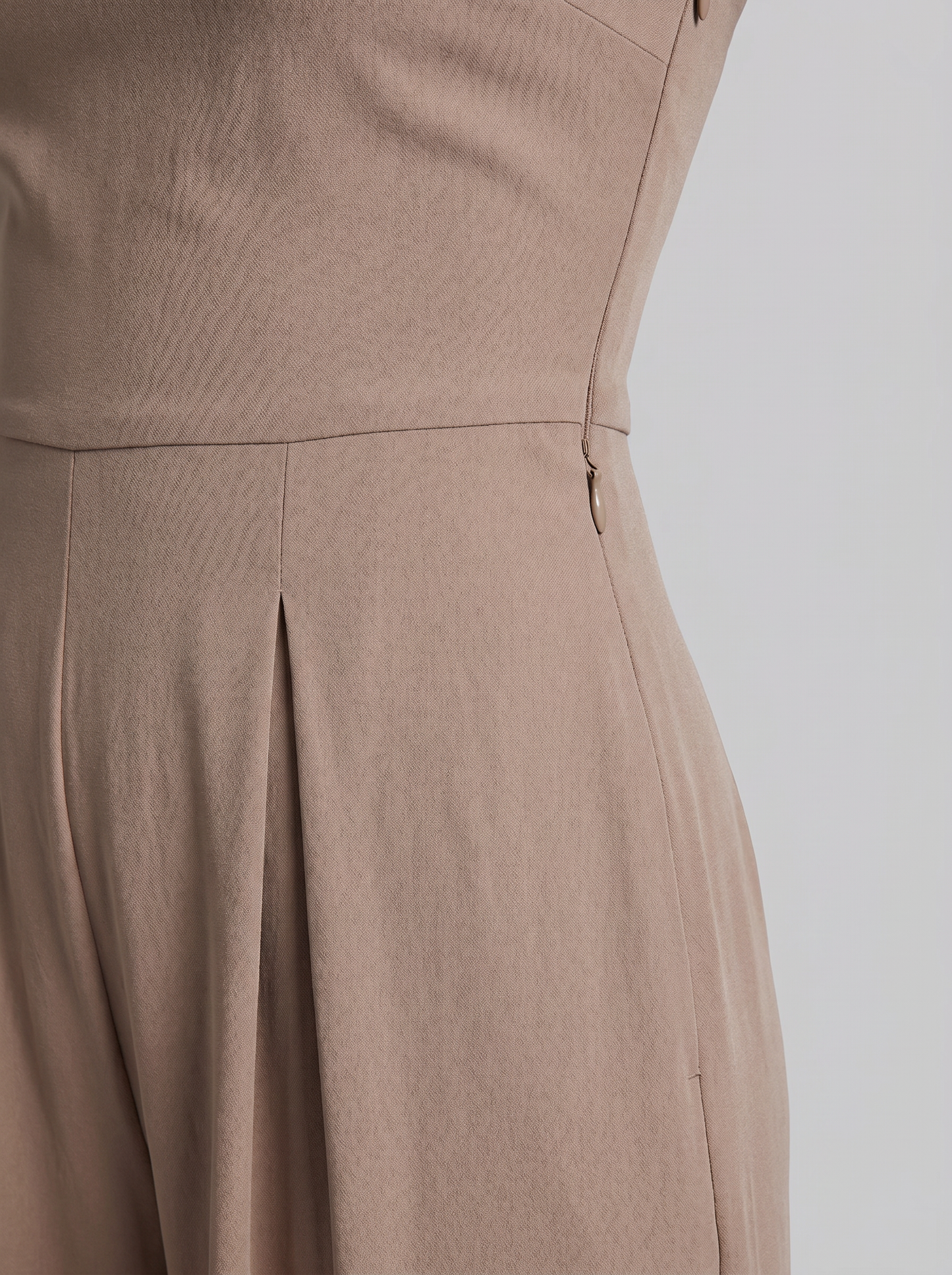 Women's Strapless Jumpsuit | Elegant Wide Leg | Pockets | Steven & Levon
