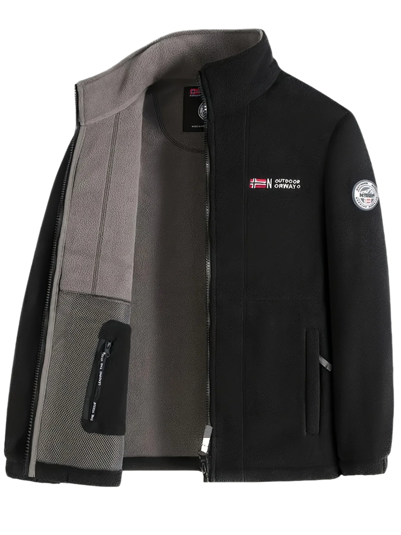 Women's Fleece Jacket | High Collar | Warm Outdoor Casual Jacket | Soft Winter Layer | Steven & Levon
