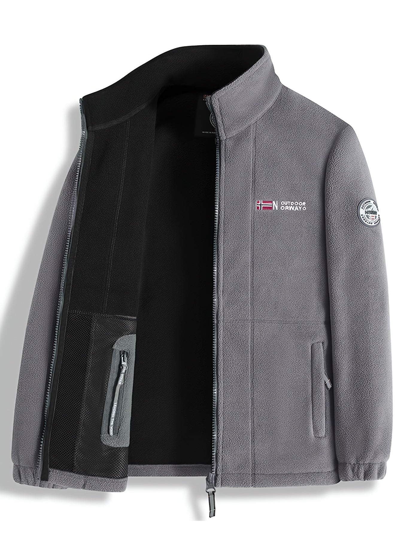 Women's Fleece Jacket | High Collar | Warm Outdoor Casual Jacket | Soft Winter Layer | Steven & Levon