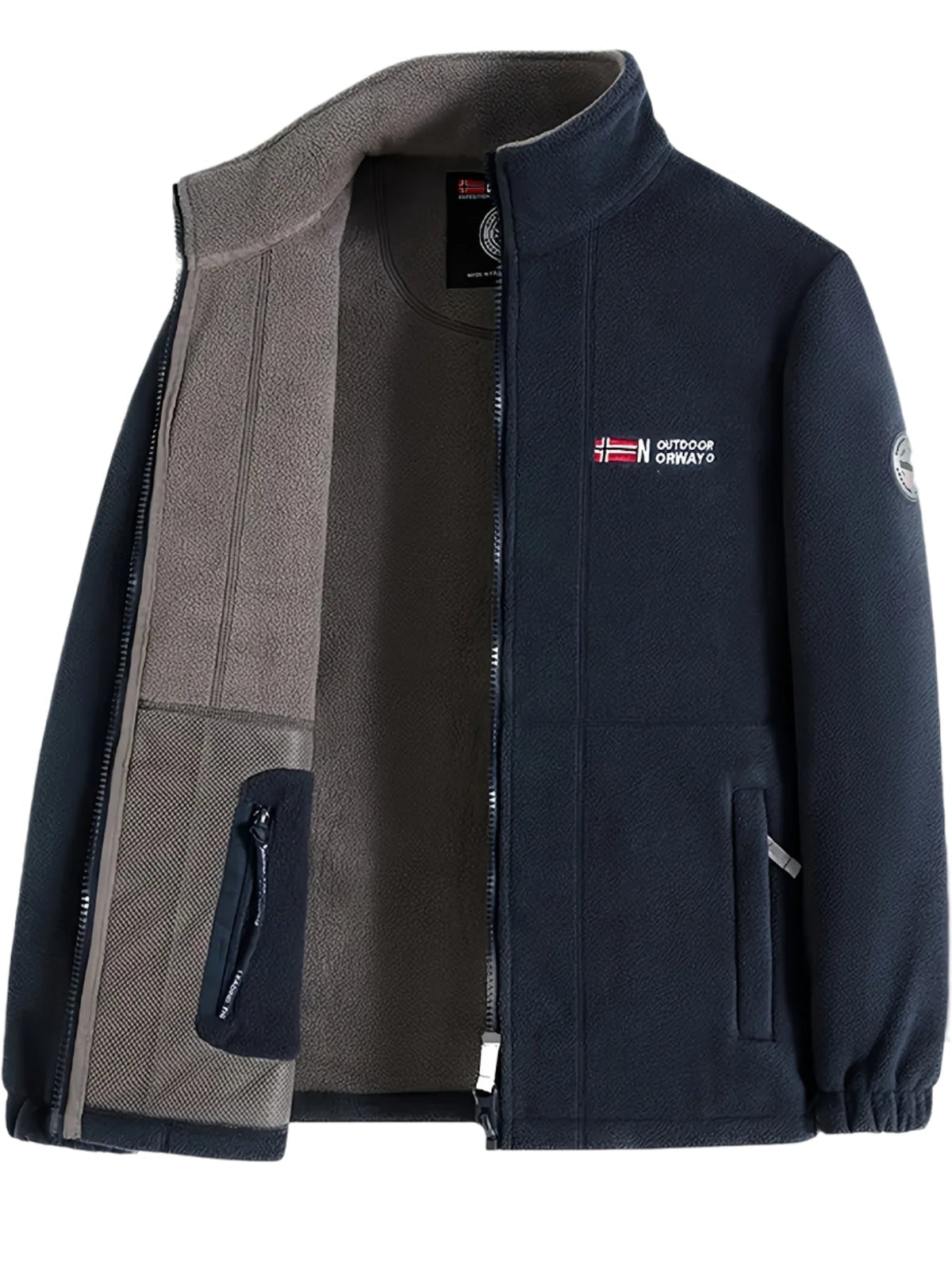 Women's Fleece Jacket | High Collar | Warm Outdoor Casual Jacket | Soft Winter Layer | Steven & Levon