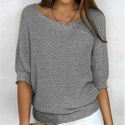 Women’s Knit Top | Elegant Knit Blouse | Breathable Stretch Fabric | Steven & Levon