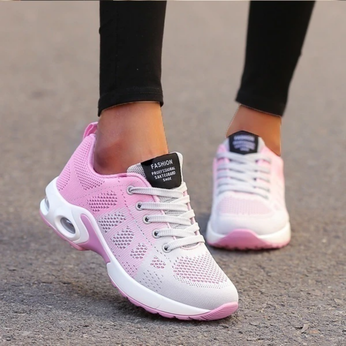Women's Lightweight Cushioned Sneakers for All-Day Comfort