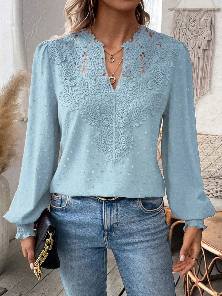 Lightweight Relaxed Blouse | Blouse Top | Women | Relaxed Fit Everyday Wear | Steven & Levon