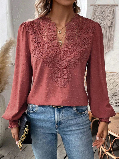 Lightweight Relaxed Blouse | Blouse Top | Women | Relaxed Fit Everyday Wear | Steven & Levon