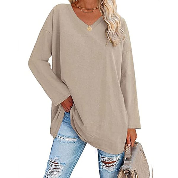 Women's Long Sleeve Shirt | Classic Modern Blouse | Lightweight Cotton Blend | Steven & Levon