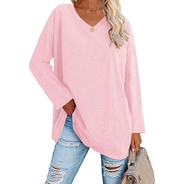 Women's Long Sleeve Shirt | Classic Modern Blouse | Lightweight Cotton Blend | Steven & Levon