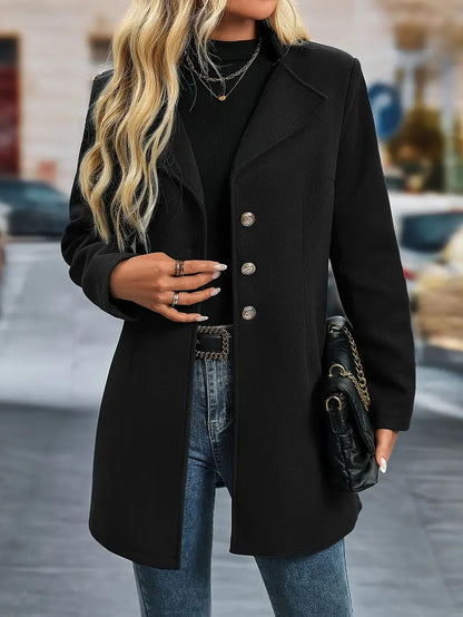 Women's Long Winter Coat | Elegant Winter Coat | Women | Warm Insulated Fabric | Steven & Levon