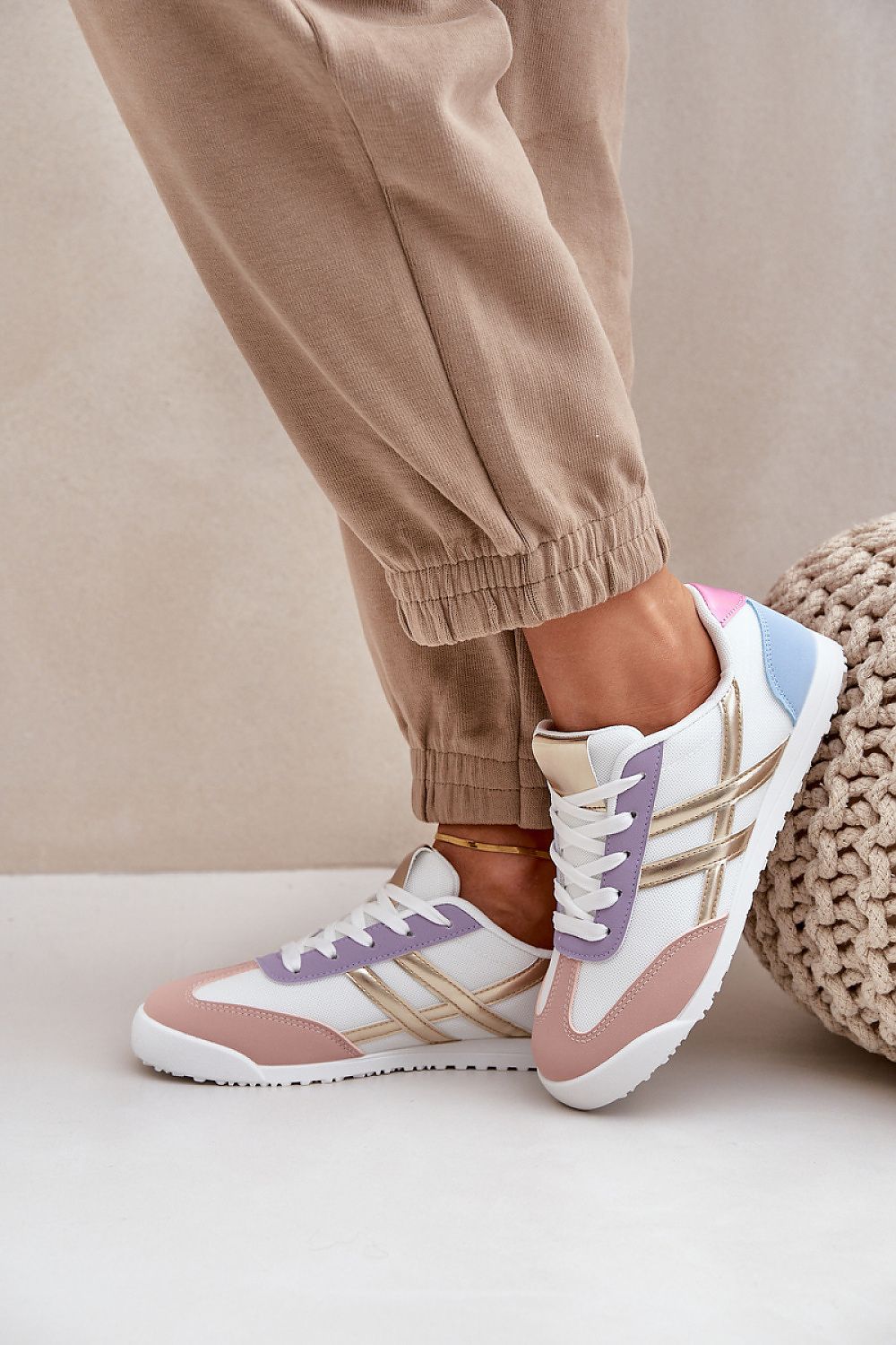 Women's Mesh Casual Sneakers | Women | Breathable Mesh Knit | Lightweight Lace-Up Trainers | Casual Everyday Shoes | Steven & Levon