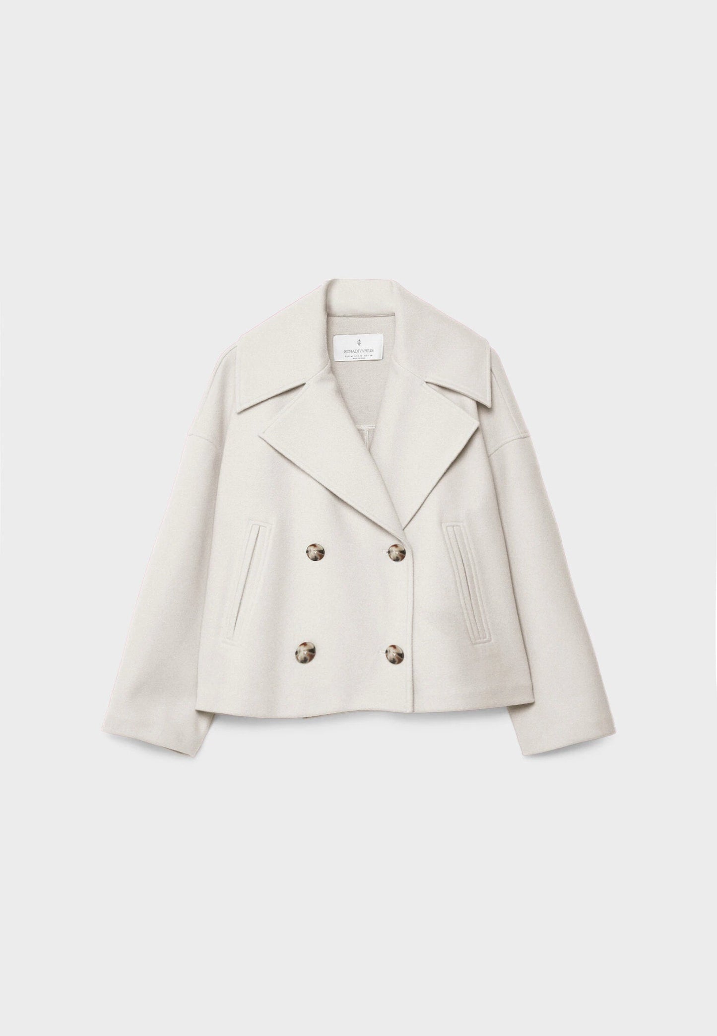 Women's Short Double Breasted Jacket | Women | Tailored Blazer Coat | Smart Casual Layering | Steven & Levon