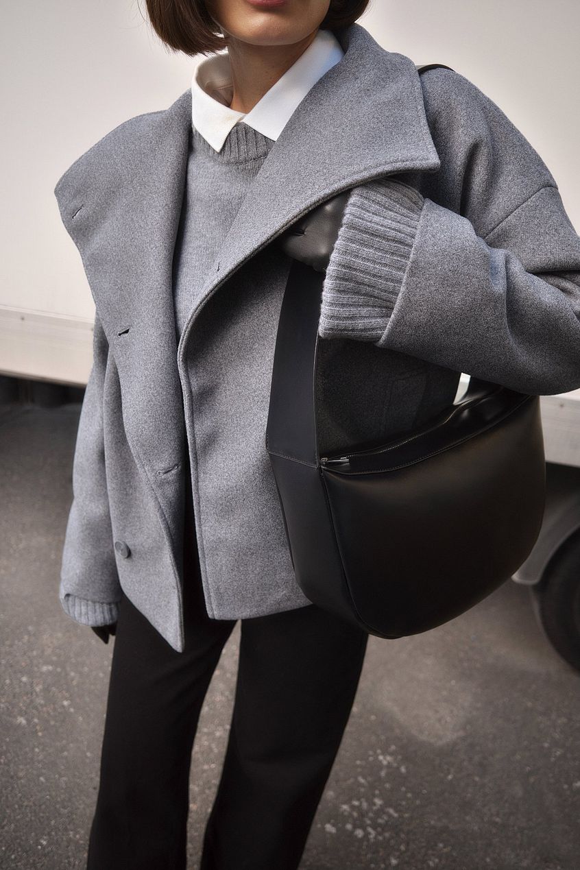 Women's Short Double Breasted Trench Coat | Women | Lightweight Fabric Blend | Cropped Outerwear | Steven & Levon