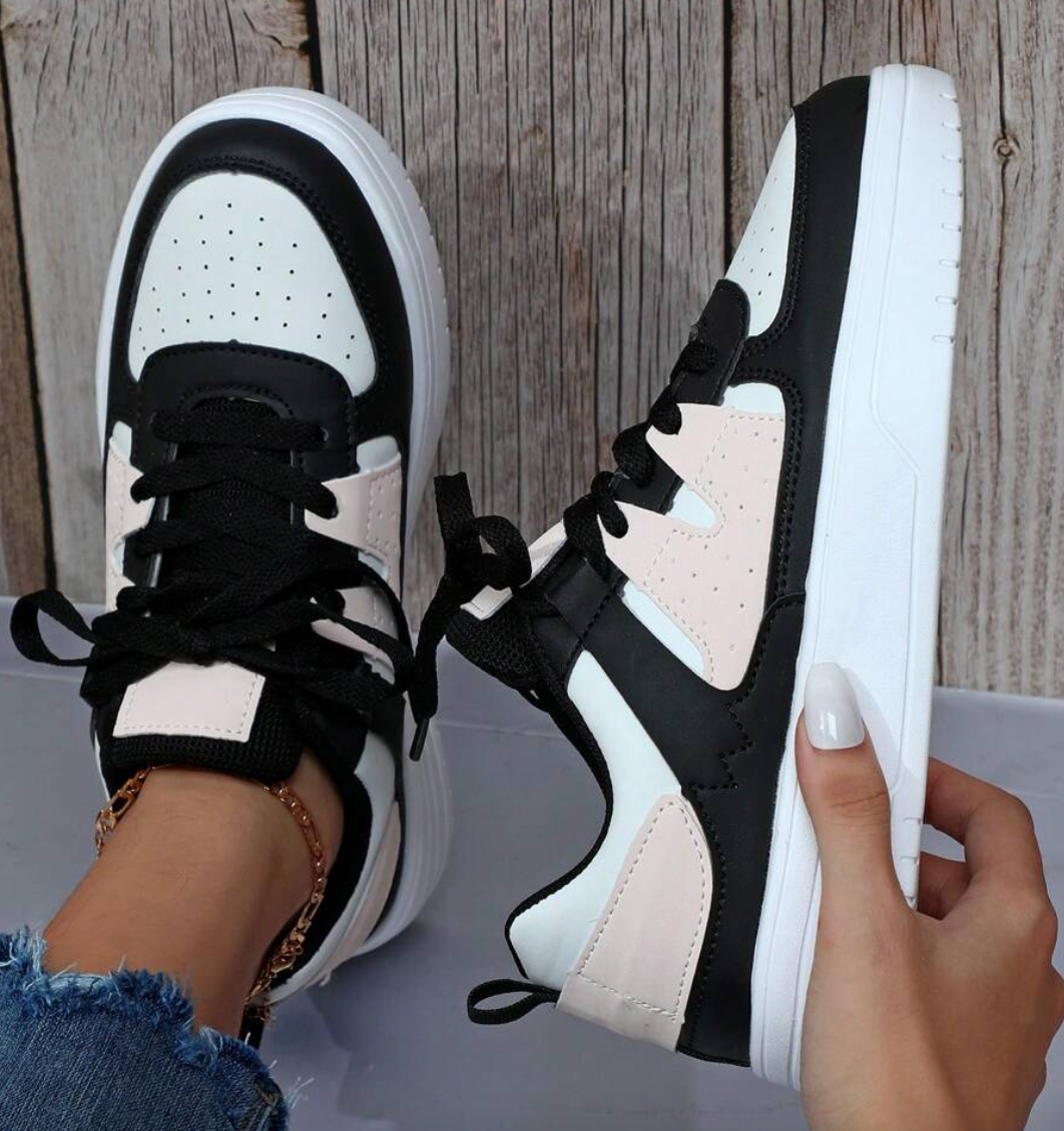 Women’s Patterned Sneakers | Casual Comfort Shoes | Women | Breathable Lightweight Design | Everyday Fashion | Steven & Levon