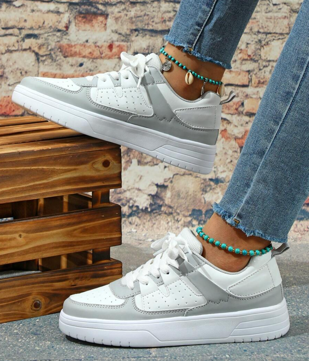 Women’s Patterned Sneakers | Casual Comfort Shoes | Women | Breathable Lightweight Design | Everyday Fashion | Steven & Levon