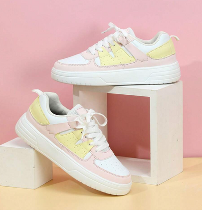 Women’s Patterned Sneakers | Casual Comfort Shoes | Women | Breathable Lightweight Design | Everyday Fashion | Steven & Levon