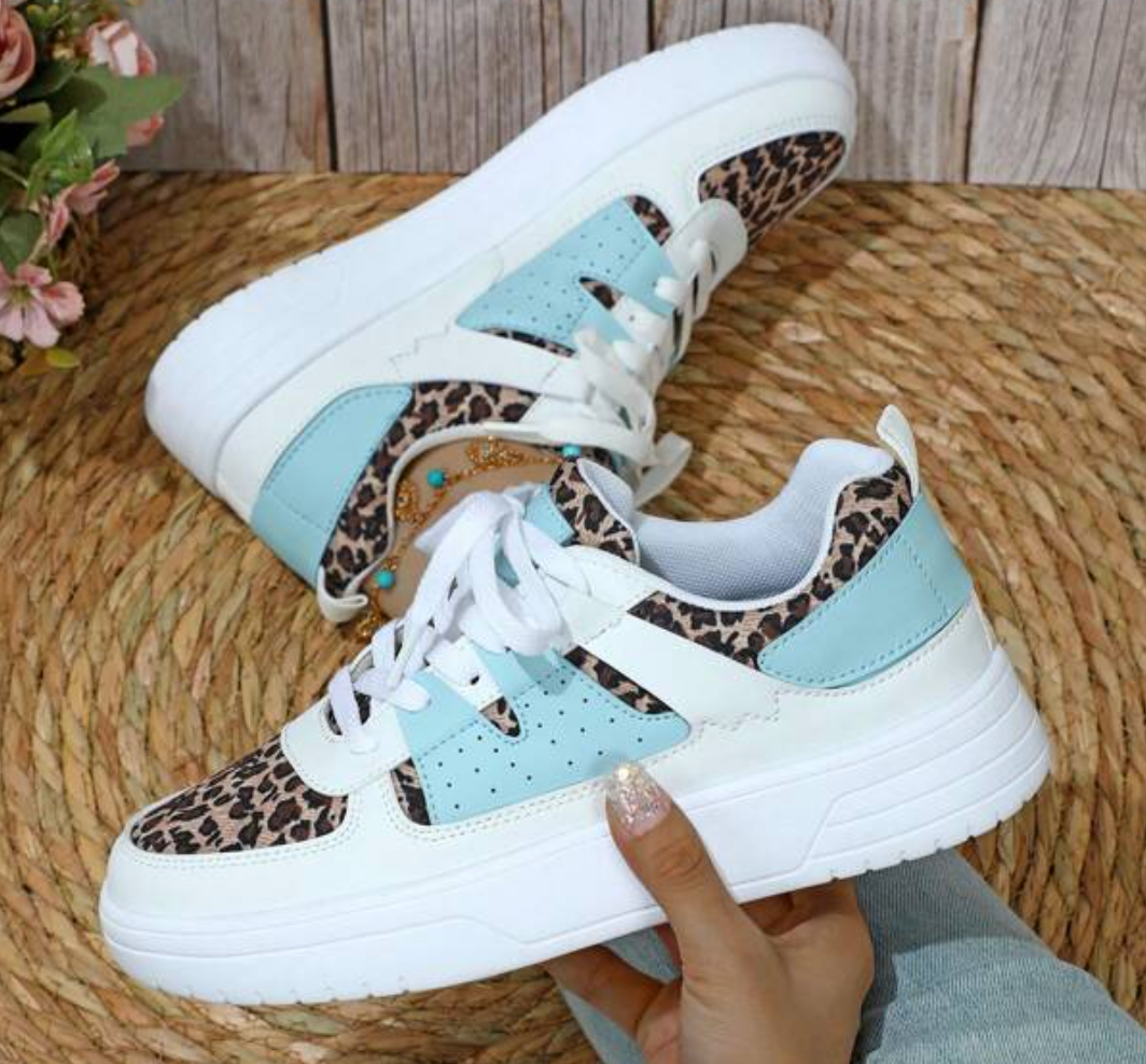 Women’s Patterned Sneakers | Casual Comfort Shoes | Women | Breathable Lightweight Design | Everyday Fashion | Steven & Levon