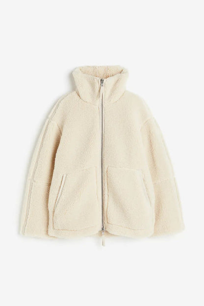 Women's Teddy Jacket | Teddy Jacket | Women | Fleece | Double Zipper Winter Coat | Steven & Levon