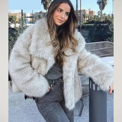 Women's Warm Winter Coat | Women | Soft Fabric Blend | Elegant Longline Coat for Casual & Evening Wear | Steven & Levon