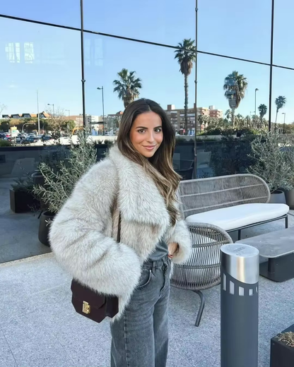 Women's Warm Winter Coat | Women | Soft Fabric Blend | Elegant Longline Coat for Casual & Evening Wear | Steven & Levon