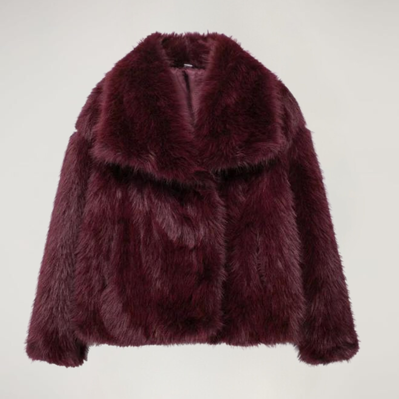 Women's Warm Winter Coat | Women | Soft Fabric Blend | Elegant Longline Coat for Casual & Evening Wear | Steven & Levon