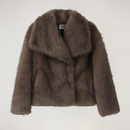 Women's Warm Winter Coat | Women | Soft Fabric Blend | Elegant Longline Coat for Casual & Evening Wear | Steven & Levon