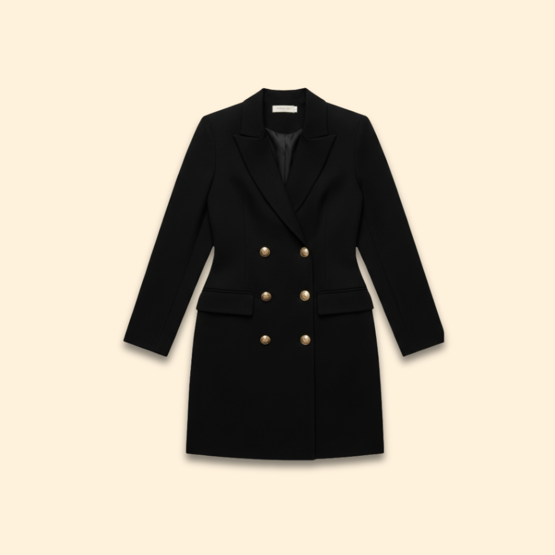 Women's Fitted Blazer Dress | Tailored Mini Dress | Elegant Occasion Wear | Steven & Levon