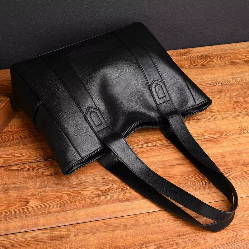 Shoulder Bag | Women | PU Leather | Large Capacity Vintage Crossbody Tote | Steven & Levon