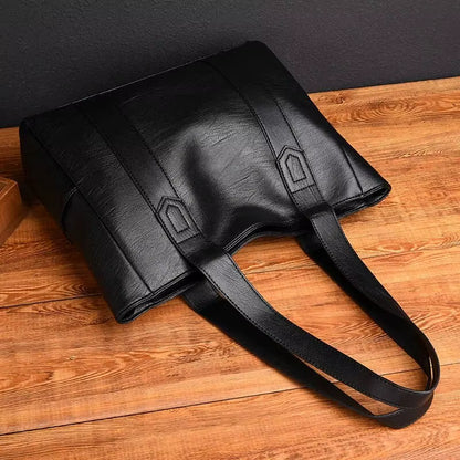 Shoulder Bag | Women | PU Leather | Large Capacity Vintage Crossbody Tote | Steven & Levon