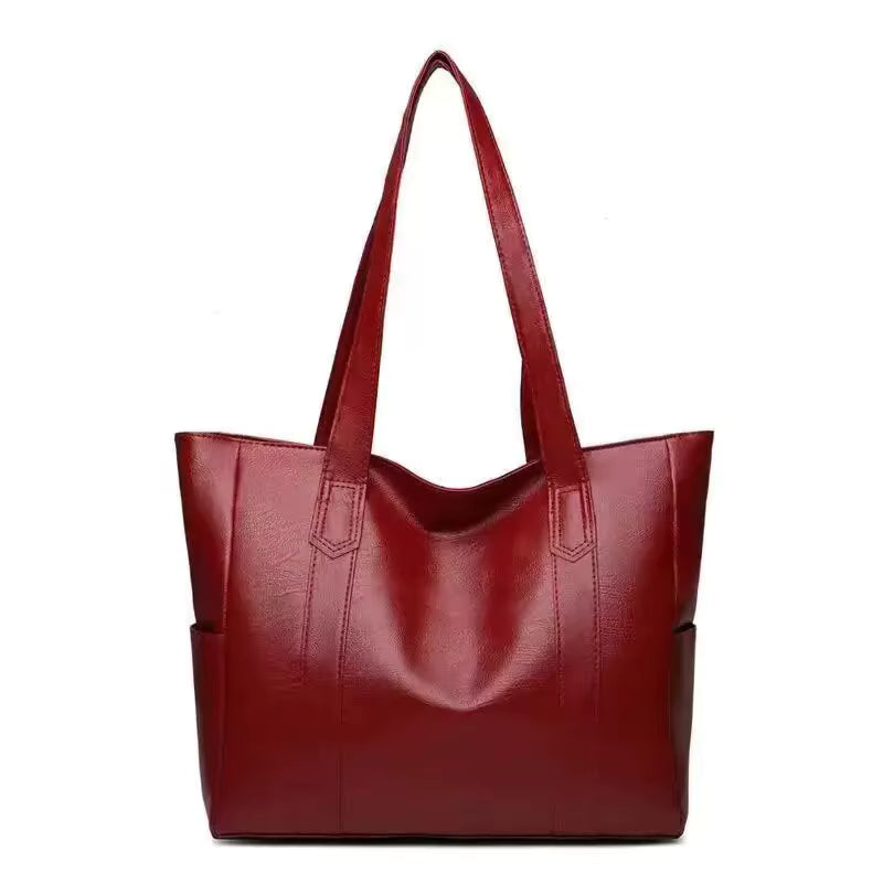 Shoulder Bag | Women | PU Leather | Large Capacity Vintage Crossbody Tote | Steven & Levon