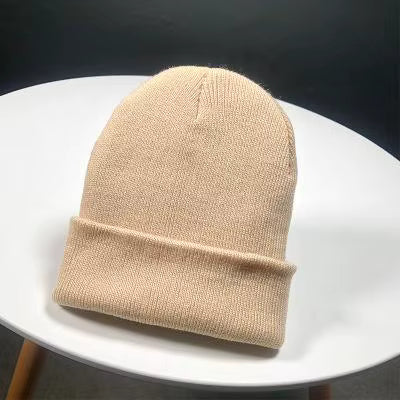 Knitted Beanie | Unisex Warm Solid Color Winter Hat for Casual Outdoor Wear | Steven & Levon