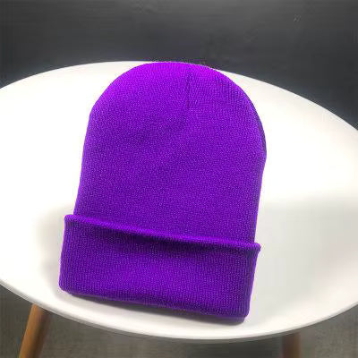 Knitted Beanie | Unisex Warm Solid Color Winter Hat for Casual Outdoor Wear | Steven & Levon