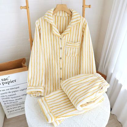Winter Pyjama Set | Women | Soft Flannel | 2-Piece Warm Loungewear | Steven & Levon