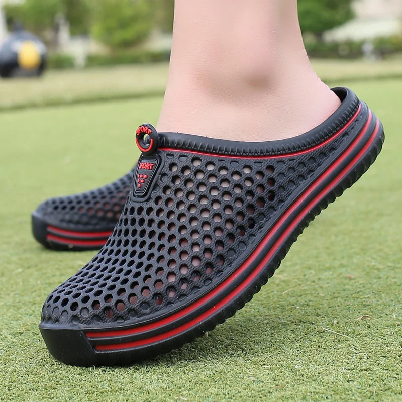Beach Clogs | Unisex | Lightweight EVA Slip-On Sandals | Non-Slip Breathable Garden & Shower Shoes | Steven & Levon