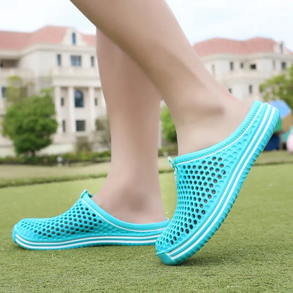 Beach Clogs | Unisex | Lightweight EVA Slip-On Sandals | Non-Slip Breathable Garden & Shower Shoes | Steven & Levon