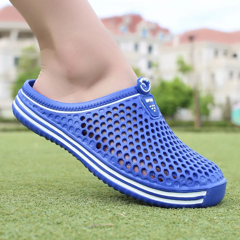 Beach Clogs | Unisex | Lightweight EVA Slip-On Sandals | Non-Slip Breathable Garden & Shower Shoes | Steven & Levon