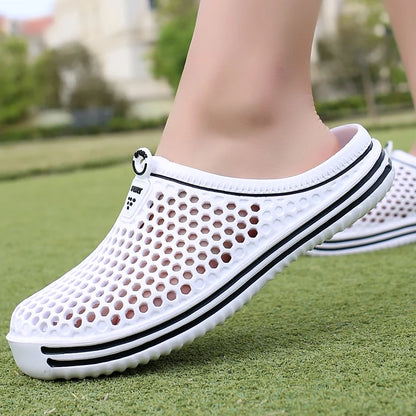 Beach Clogs | Unisex | Lightweight EVA Slip-On Sandals | Non-Slip Breathable Garden & Shower Shoes | Steven & Levon