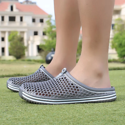 Beach Clogs | Unisex | Lightweight EVA Slip-On Sandals | Non-Slip Breathable Garden & Shower Shoes | Steven & Levon