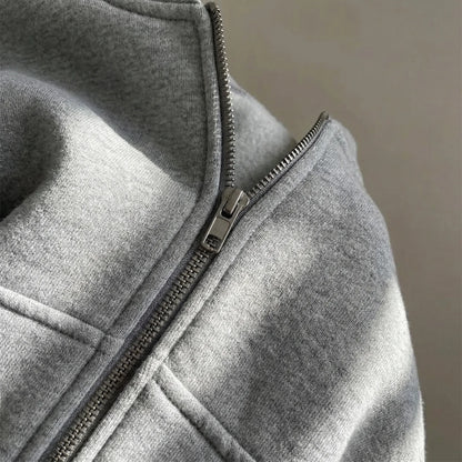 Women's Two-Piece Zip-Up Set | Jacket & Trousers | Regular Fit | Steven & Levon