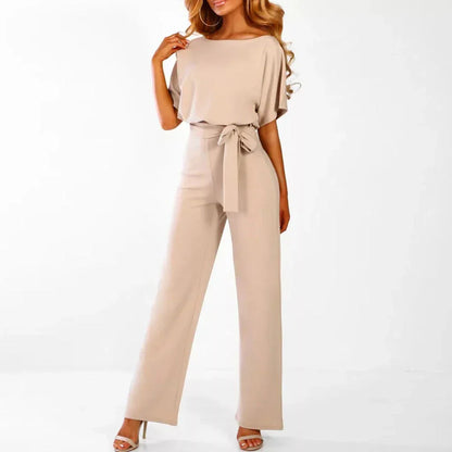 Elegant Slim Waist Jumpsuit | Women | Tailored Fit | Stylish Formal & Casual Wear | Steven & Levon