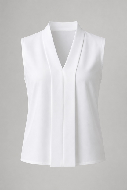 Women's Elegant Sleeveless Cotton Tank Top | Comfortable Everyday Wear | Steven & Levon