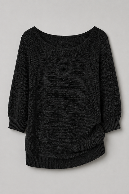 Women’s Knit Top | Elegant Knit Blouse | Breathable Stretch Fabric | Steven & Levon