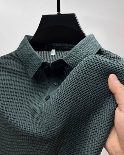 Luxury Polo Shirt | Men | Elegant Comfort Fit | Smart Casual Short Sleeve | Steven & Levon