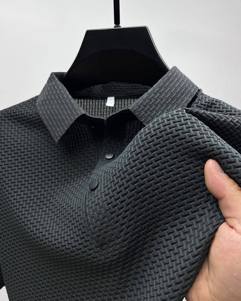 Luxury Polo Shirt | Men | Elegant Comfort Fit | Smart Casual Short Sleeve | Steven & Levon