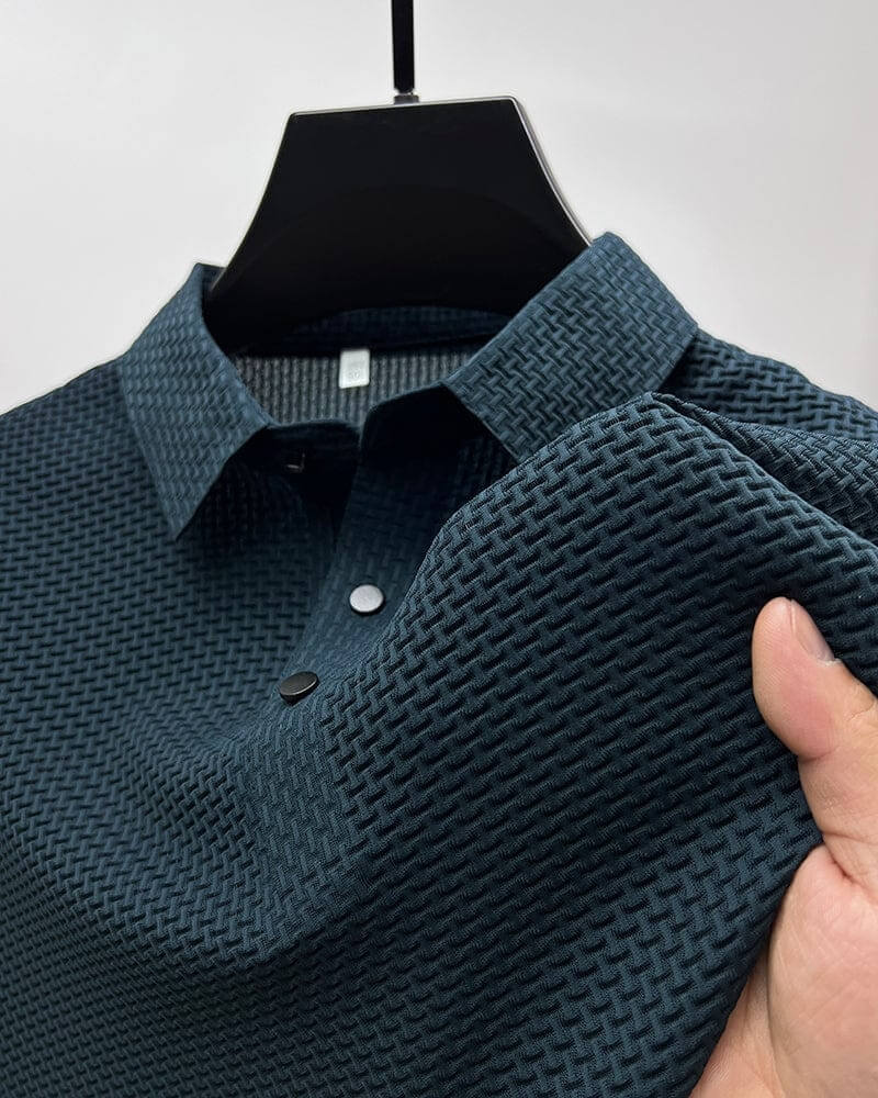 Luxury Polo Shirt | Men | Elegant Comfort Fit | Smart Casual Short Sleeve | Steven & Levon