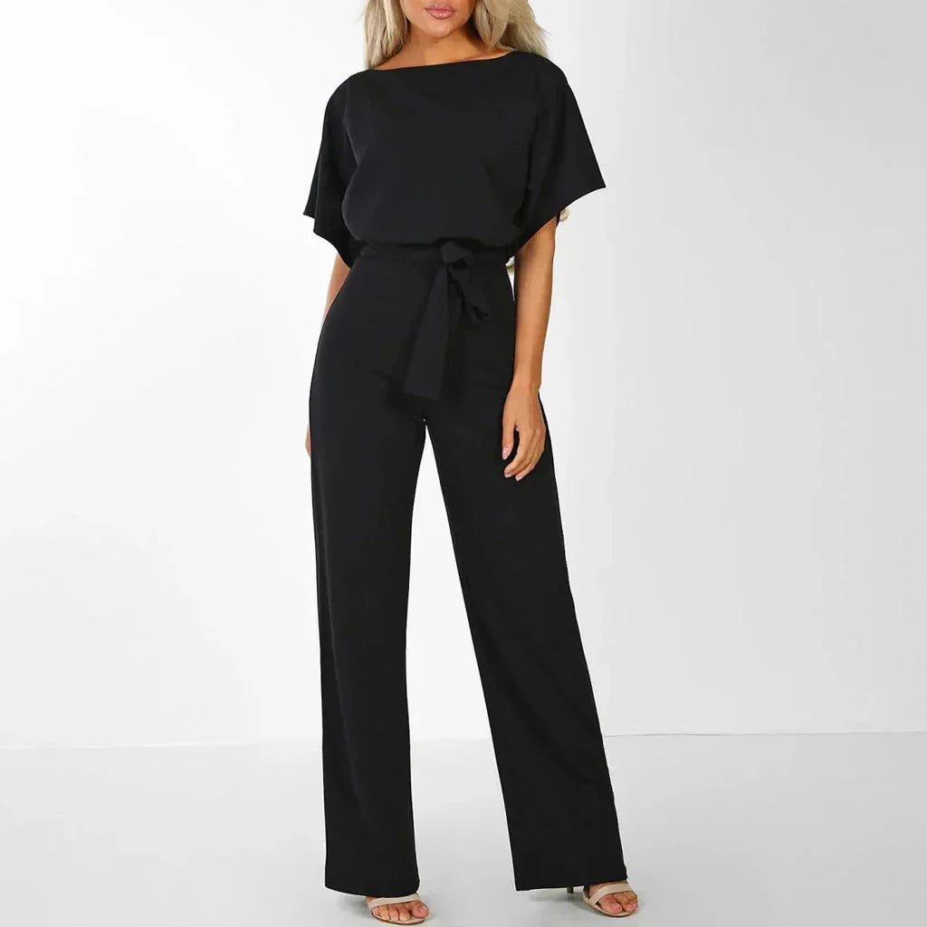 Elegant Slim Waist Jumpsuit | Women | Tailored Fit | Stylish Formal & Casual Wear | Steven & Levon