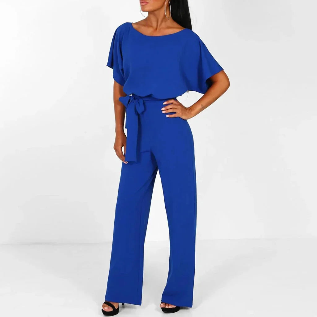 Elegant Slim Waist Jumpsuit | Women | Tailored Fit | Stylish Formal & Casual Wear | Steven & Levon