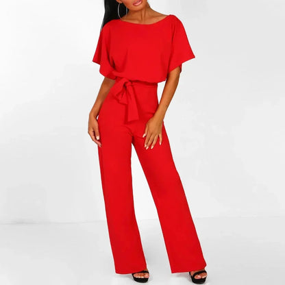 Elegant Slim Waist Jumpsuit | Women | Tailored Fit | Stylish Formal & Casual Wear | Steven & Levon