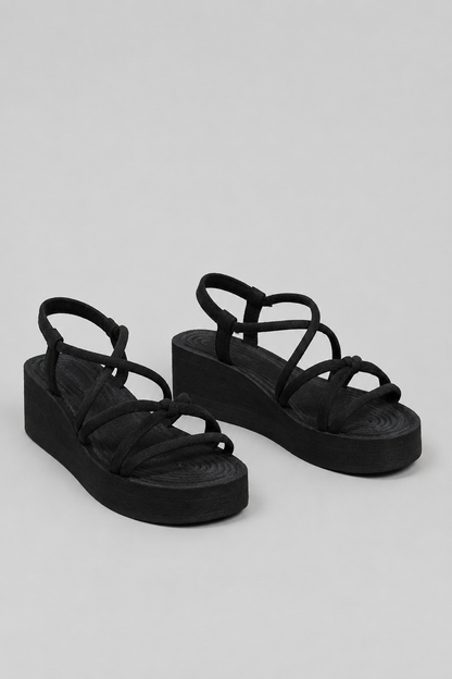 Wedge Sandals | Women's Platform Sandals | Lightweight EVA | Thick Sole | Strappy Beach & Casual Shoes | Steven & Levon