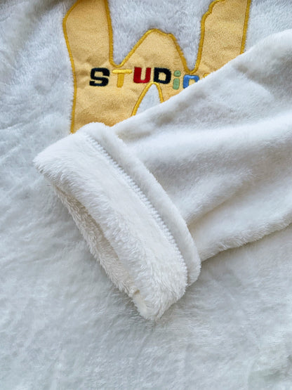 Alissa | Women's Fleece Embroidered Pyjama Set | Steven & Levon