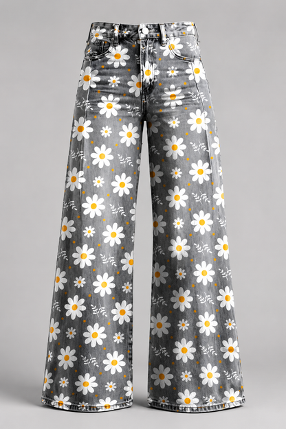 Women's Tailored Trousers | Long Wide Leg Pants | Smart Casual Wear | Steven & Levon